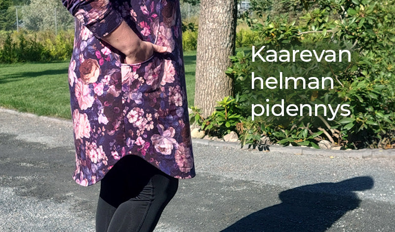 Näin pidennät kaarevaa helmaa muuttamatta helman muotoa