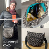 KÄTSY - helppo olkalaukun kaava