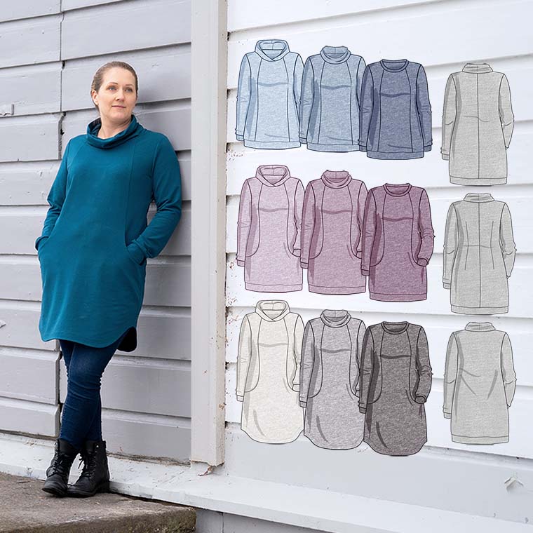 MUKAVA - collegemekko ja -pusero