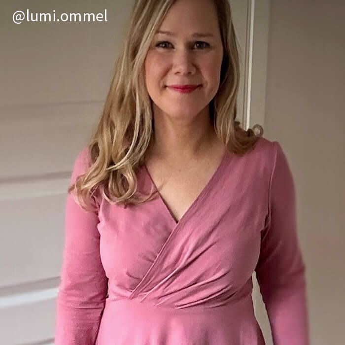 KIETAISU PILKE - kietaisumekon kaava, lisäosa Pilke-mekkoon