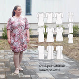 PILKE x SOLMU x PILVI - monipuolinen mekkokaavapaketti