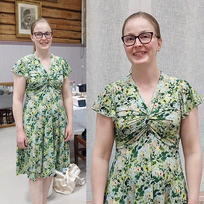 SOLMU PILKE - solmumekon kaava, lisäosa Pilke-mekkoon