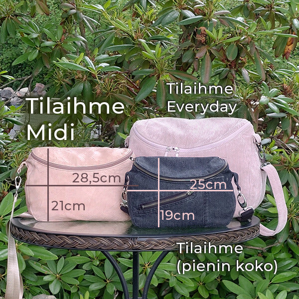 TILAIHME MIDI- Olkalaukun kaava