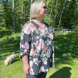 VIISTO – joustamattoman paidan ompelukaava viistolla hihansuulla